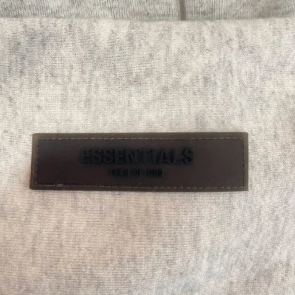 Essentials Gray Hoodie for Men - Picture 4 of 11